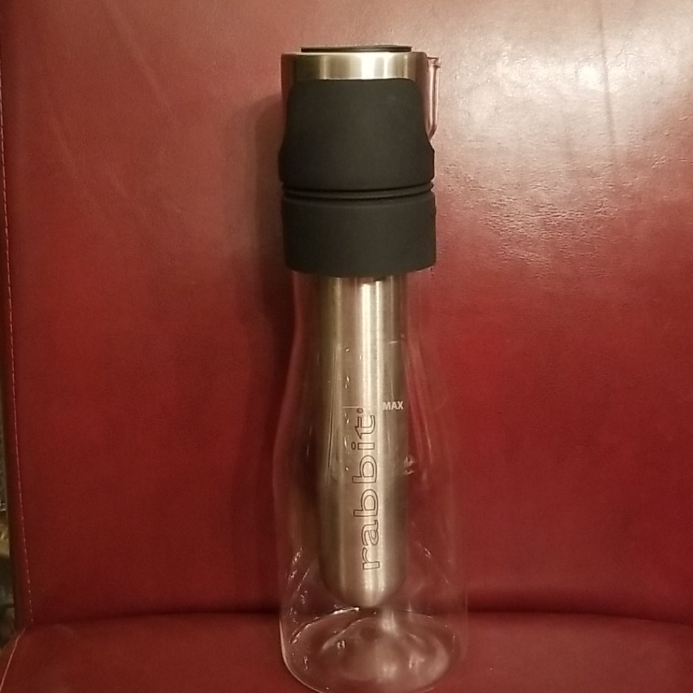 Rabbit wine chilling carafe.